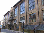 Charles Rennie Mackintosh gained international architectural fame with his 1909 design of the Glasgow School of Art building