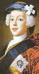 "The Young Pretender" Bonnie Prince Charlie began his campaign on Scotland's west coast. His hopes to gain the Scottish and English thrones died at the Battle of Culloden